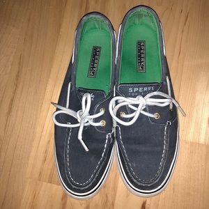 Navy blue Sperry’s